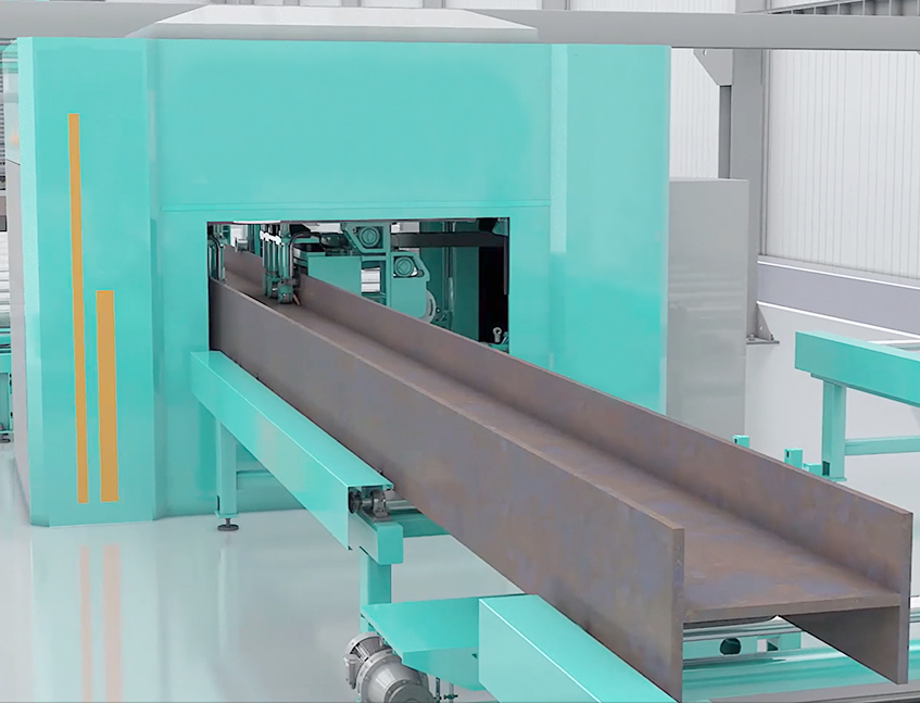 H-beam Horizontal-type Assembling Machine